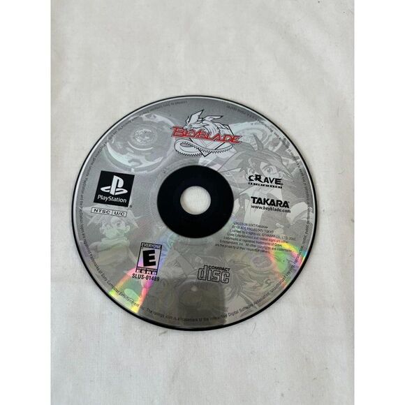 BeyBlade PS1 Disc Only Very Clean No Scratches or Blemishes - Picture 1 of 4